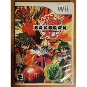 Bakugan Battle Brawlers Wii Game With Manual